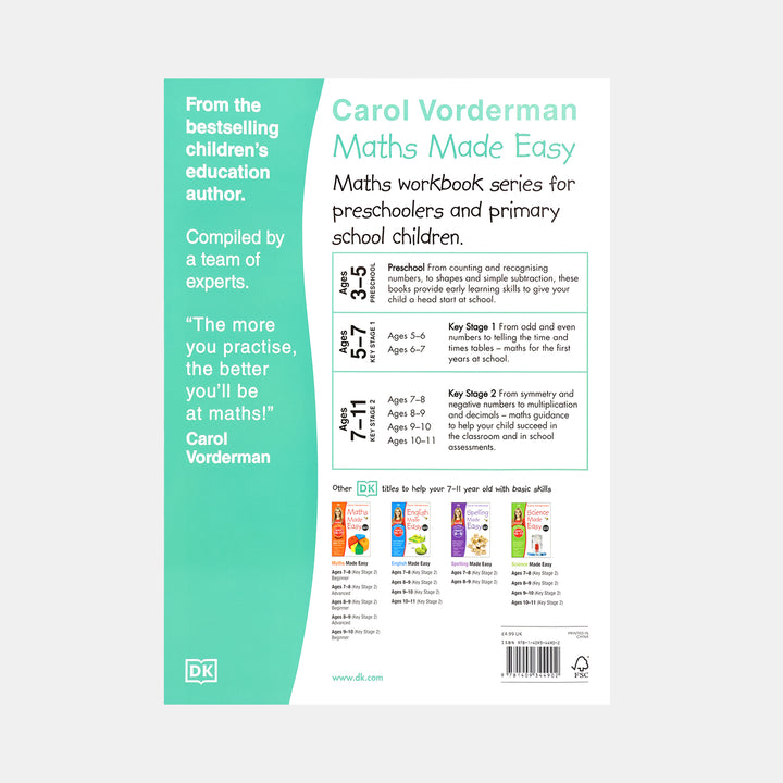 Maths Made Easy: Times Tables, Ages 7–11 (Key Stage 2) – BORDERS