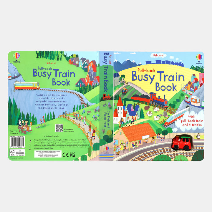 Pull-Back Busy Train Book – BORDERS