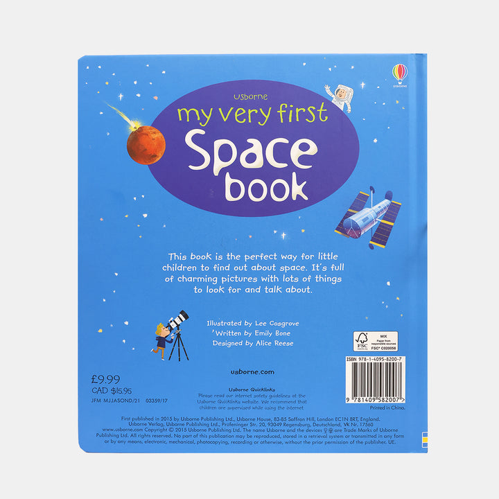 My Very First Space Book – BORDERS