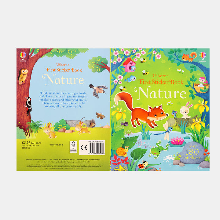 First Sticker Book Nature – BORDERS