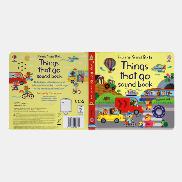 Things That Go Sound Book – BORDERS