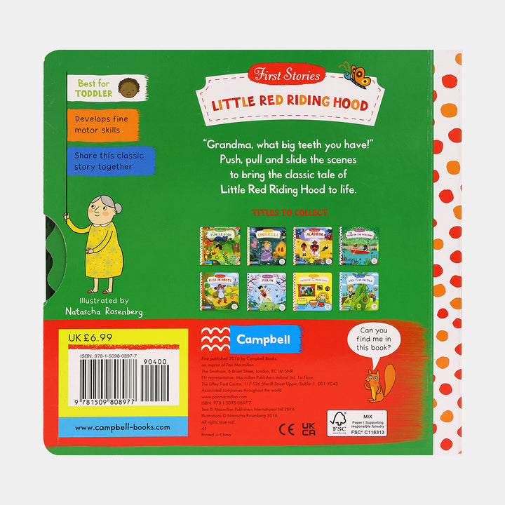 Little Red Riding Hood : A Push, Pull, Slide Book – BORDERS