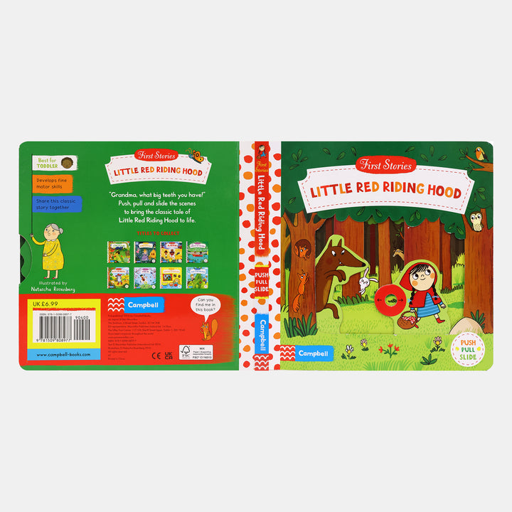 Little Red Riding Hood : A Push, Pull, Slide Book – BORDERS