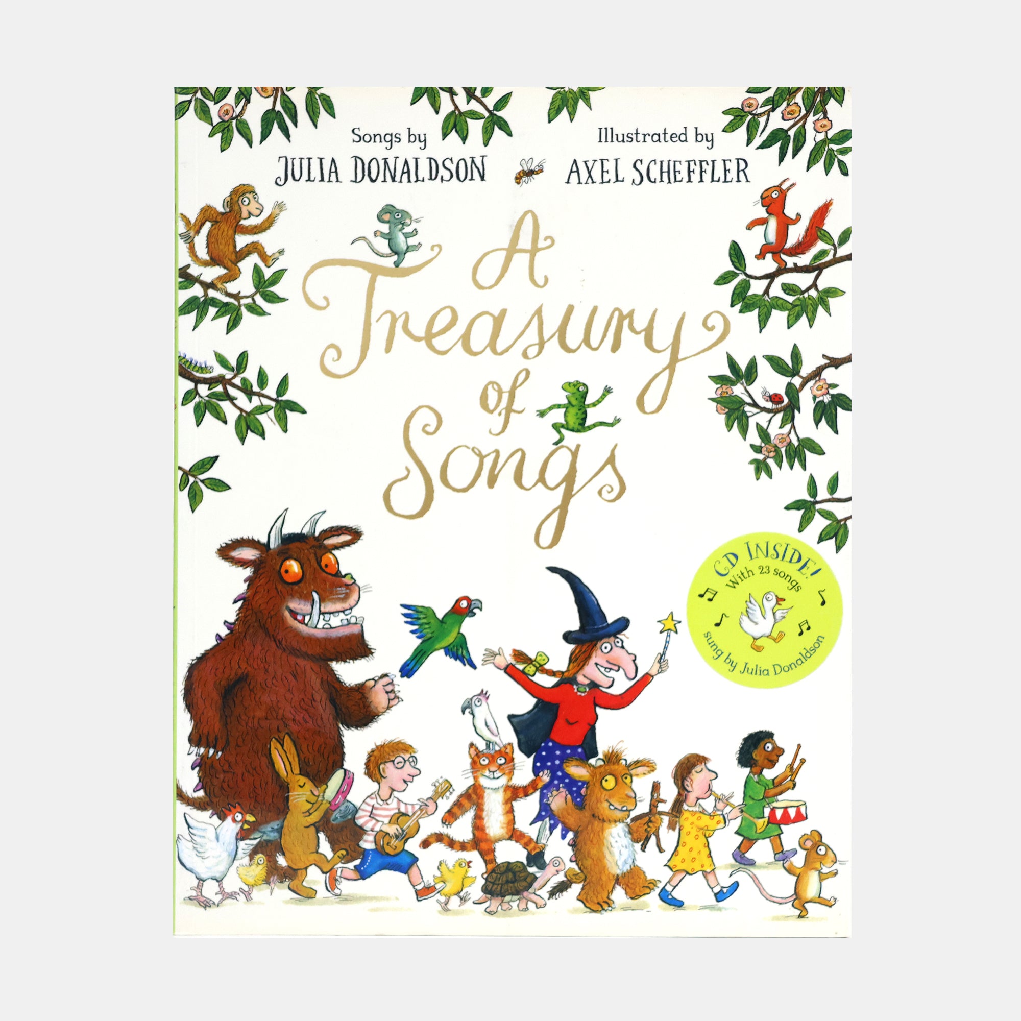 A Treasury Of Songs : Book And Cd Pack – BORDERS