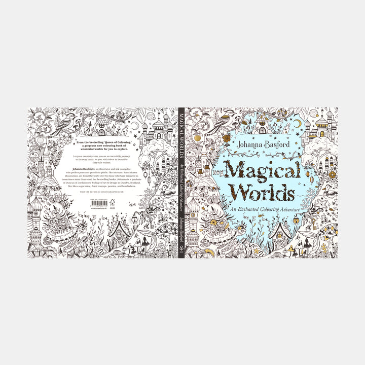Magical Worlds: An Enchanted Colouring Adventure – BORDERS