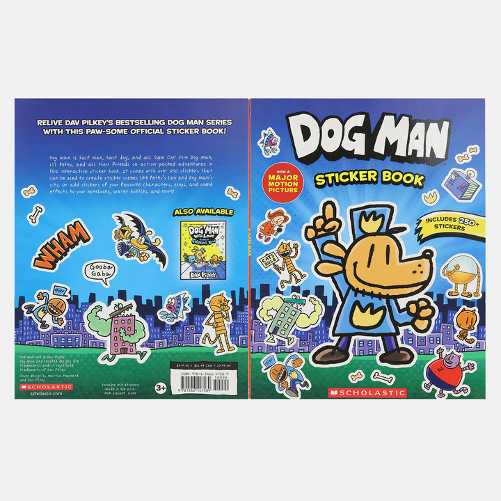 Dog Man The Movie: Official Sticker Activity Book – BORDERS