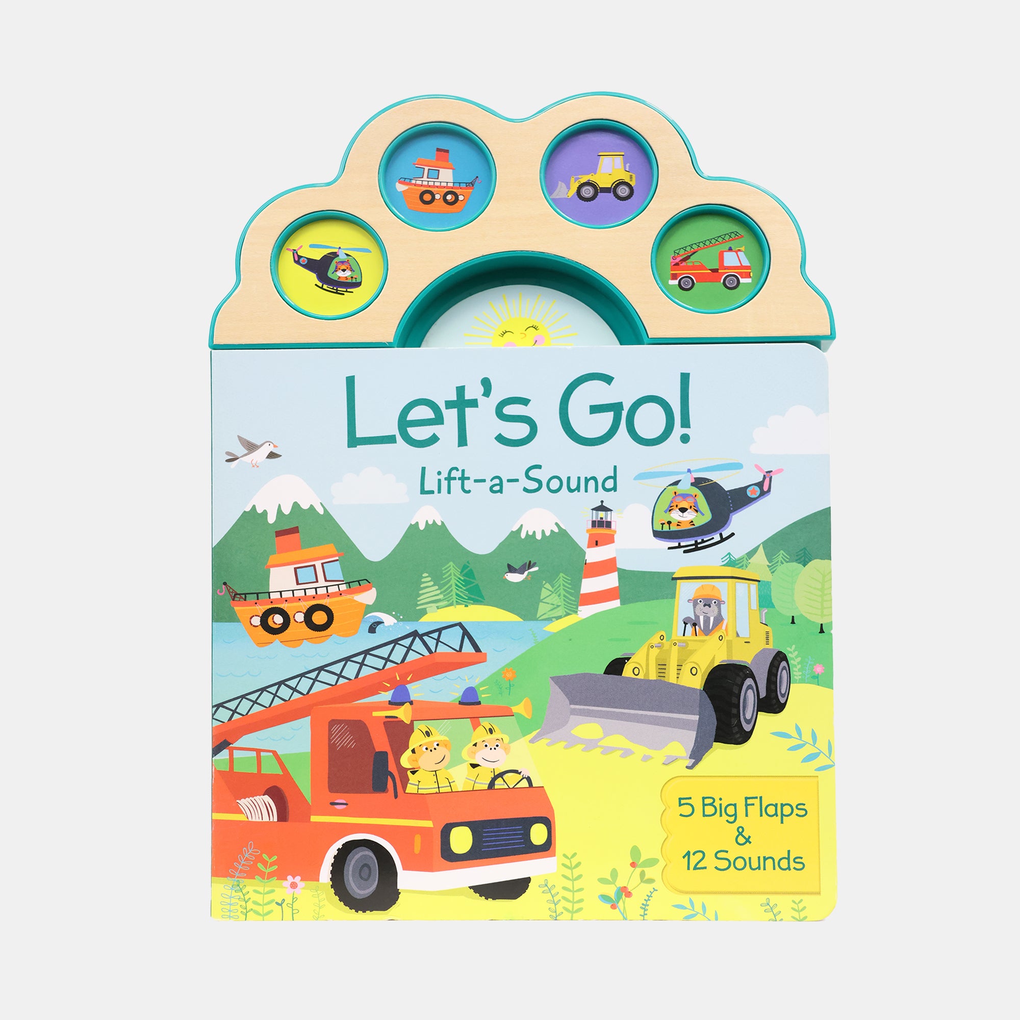LetÃƒÂ¢Ã¢â€šÂ¬Ã¢â€žÂ¢S Go! (Lift-A-Sound Board Book) – BORDERS