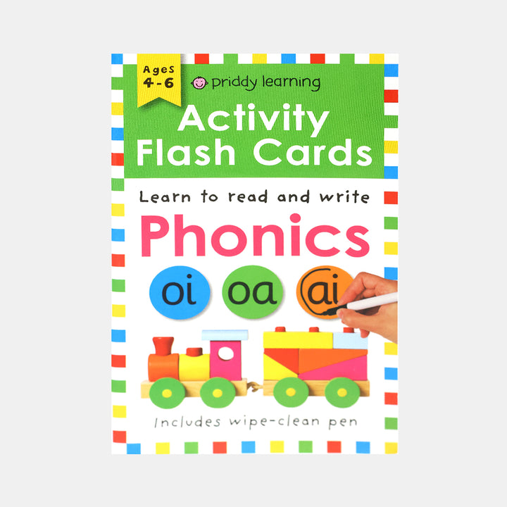 Wipe Clean Flash Cards: Learn To Read And Write Phonics – BORDERS