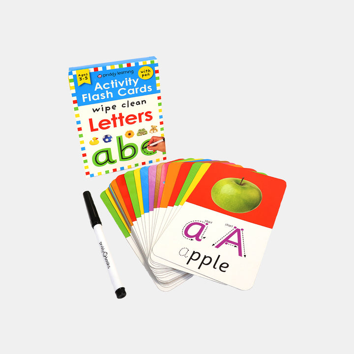 Wipe Clean Flash Cards:Learn To Write Your Letters – BORDERS
