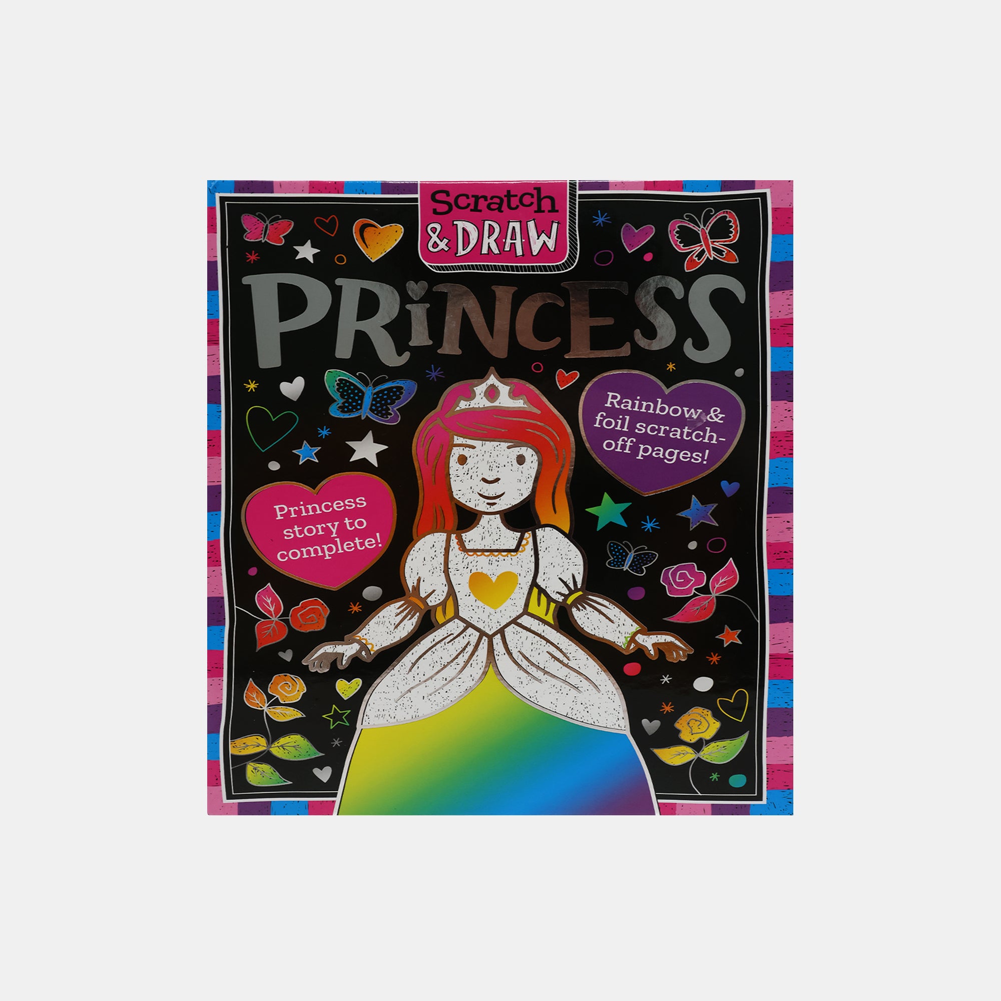 Scratch & Draw Princess - Scratch Art Activity Book – BORDERS
