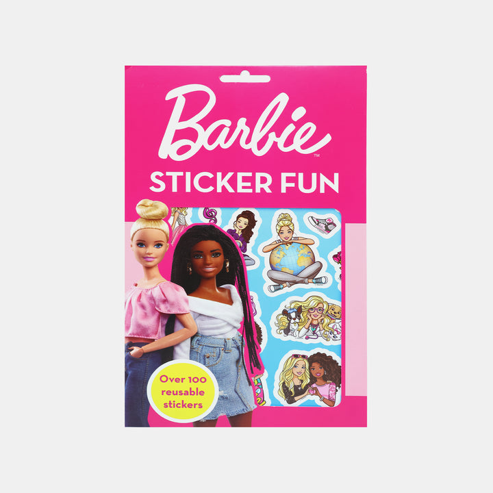 Pool Barbie Sticker Barbie Sticker Fun (100 Reusable Stickers) – BORDERS