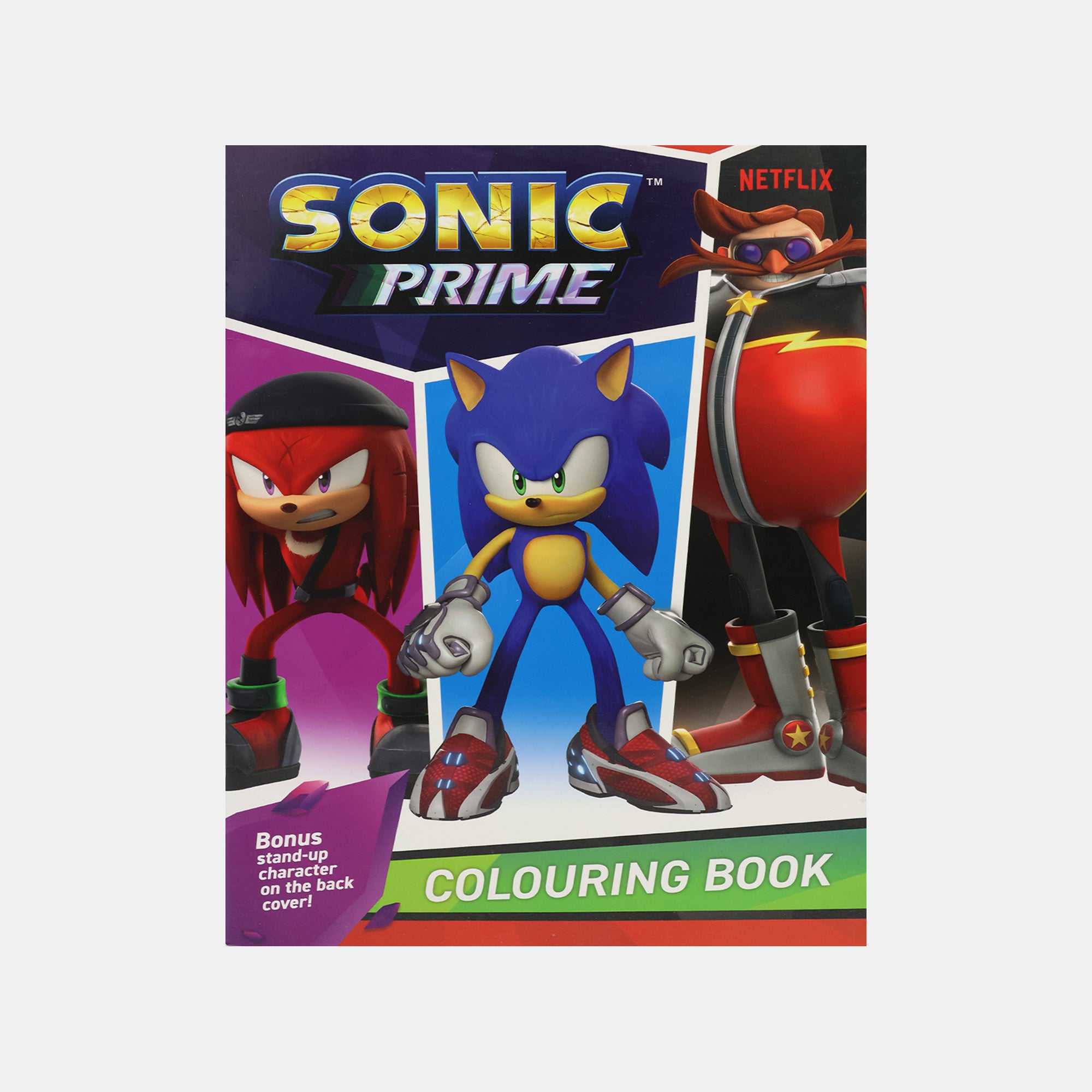 Sonic Prime Colouring Book – BORDERS