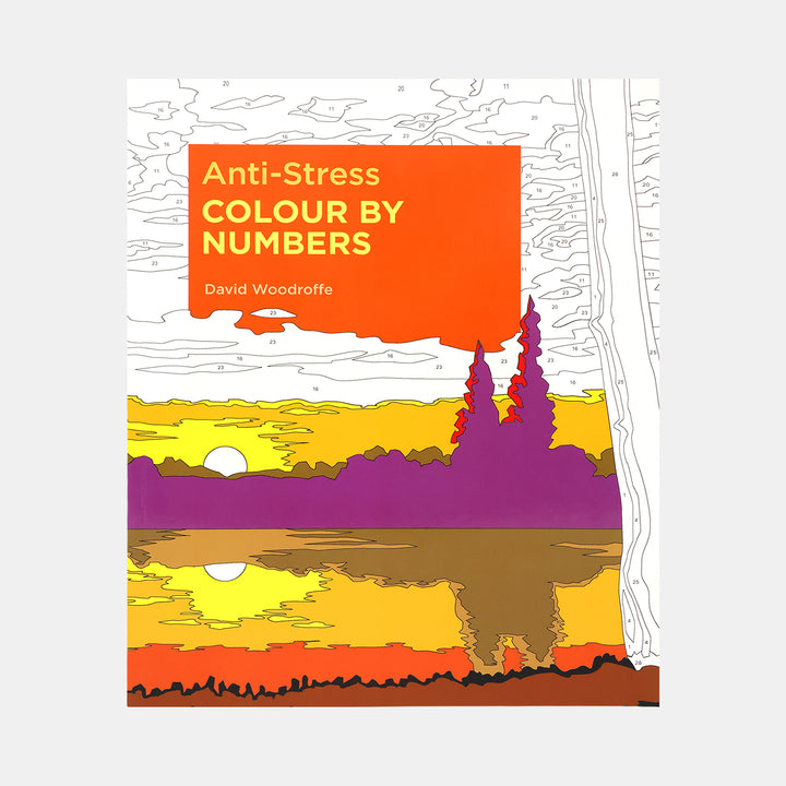 Anti-Stress Colour By Numbers – BORDERS