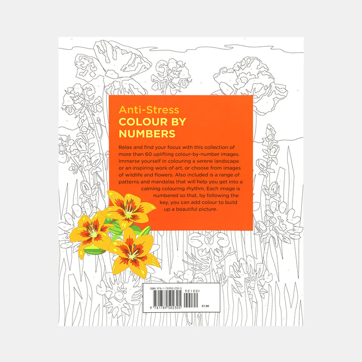 Anti-Stress Colour By Numbers – BORDERS