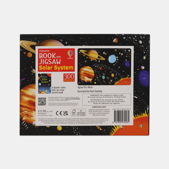 Usborne Book And Jigsaw: The Solar System – BORDERS