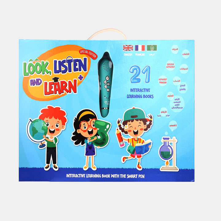 Look Listen And Learn Ar-En-Fr – BORDERS